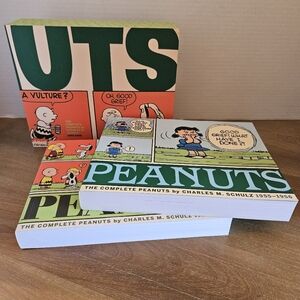 The Complete Peanuts By Charles M Shultz 1955-1958 2 Book Boxed Set